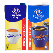 Friesche vlag Halvamel of Goudband